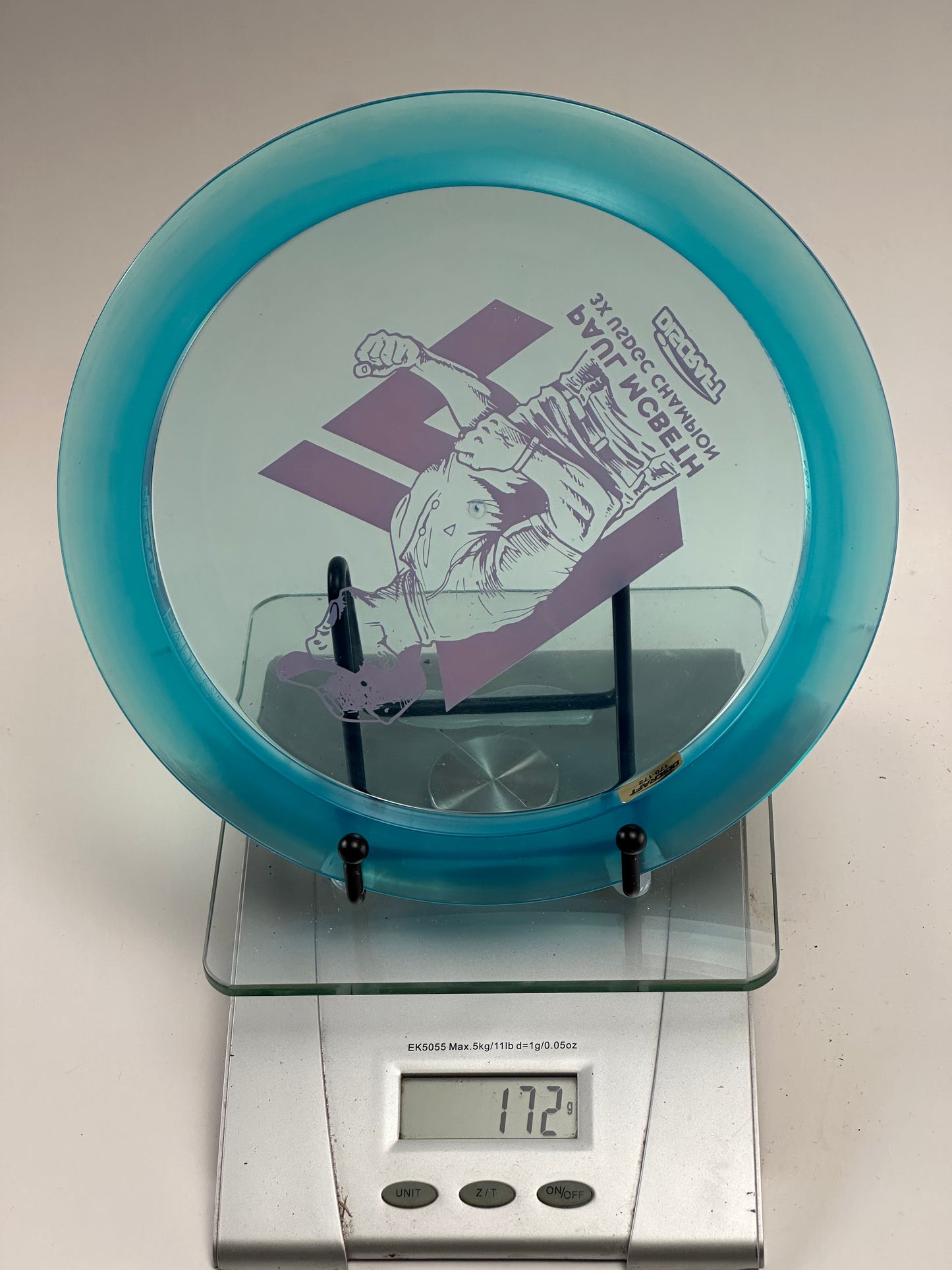 Discraft ESP Hades Paul McBeth 3x USDGC Champion Stamp - Blue