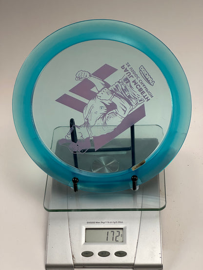 Discraft ESP Hades Paul McBeth 3x USDGC Champion Stamp - Blue