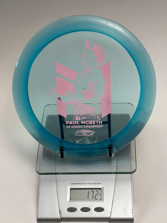 Discraft ESP Hades Paul McBeth 3X USDGC Champion Stamp (Blue)