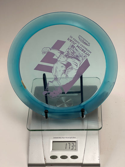 Discraft ESP Hades Paul McBeth 3X USDGC Champion Stamp (Blue)