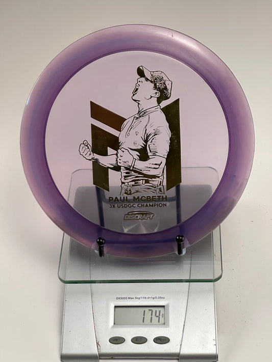 Discraft Z Hades Paul McBeth 3X USDGC Champion – Transparent Purple