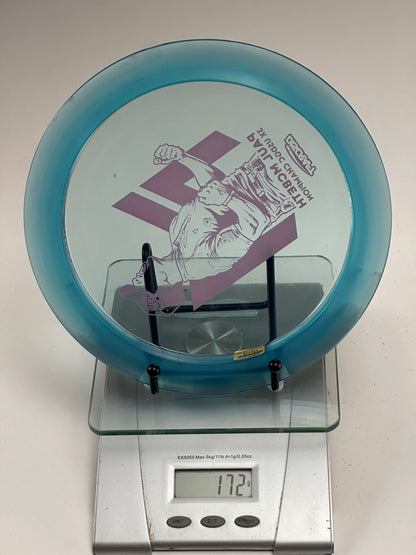Discraft Z Hades (Paul McBeth 3X) Transparent Blue Distance Driver