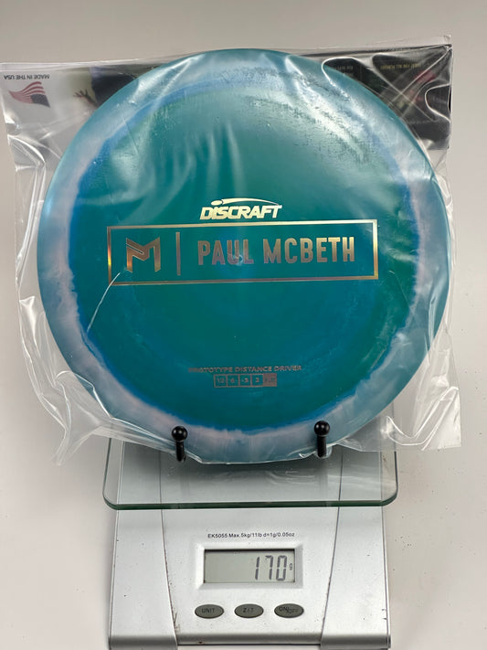 Discraft ESP Prototype Hades Paul McBeth Distance Driver (Swirly Blue) 170g