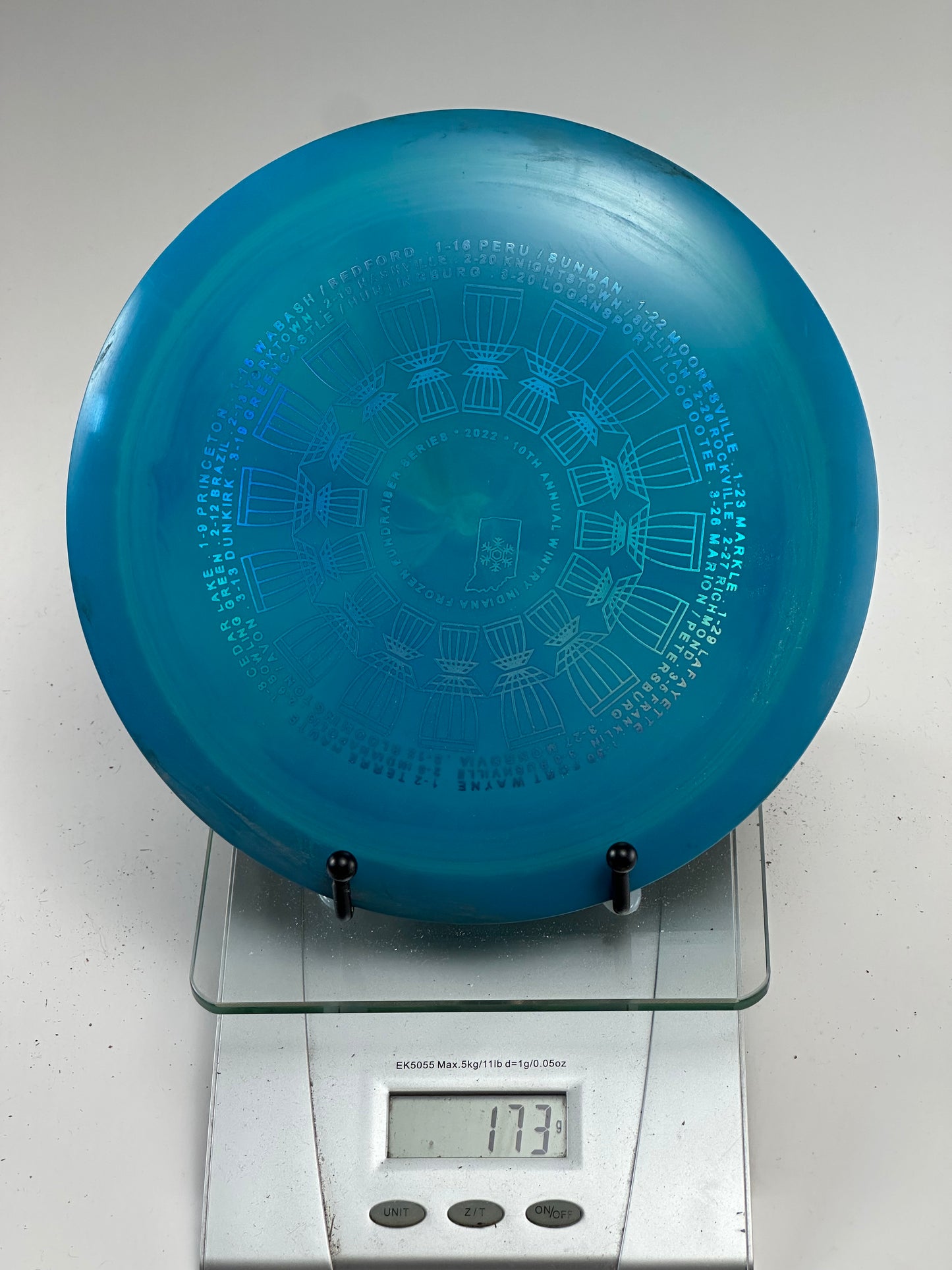 Discraft Z Line Heat (10th Annual Indiana Refugee Series) 173g Blue