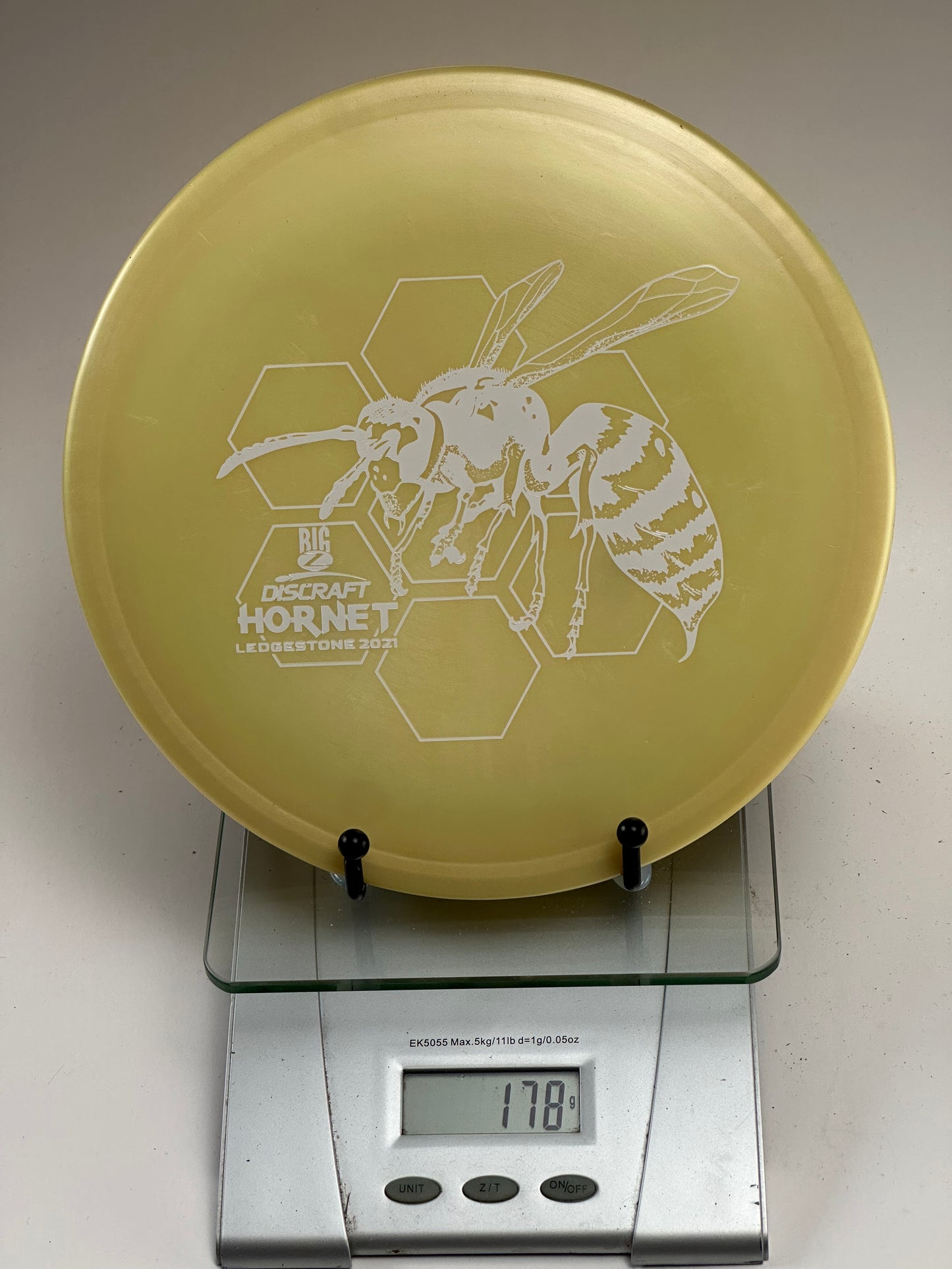 Discraft ESP Hornet Ledgestone 2021 Midrange - Yellow (178g)