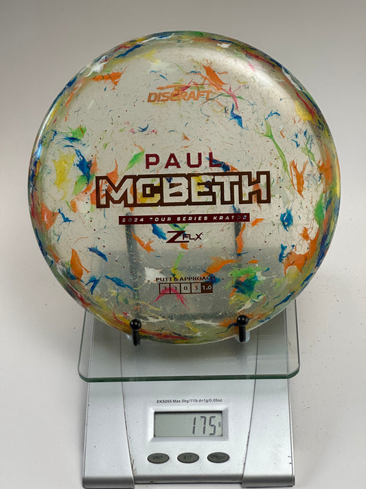 Discraft Kratos Jawbreaker Z FLX (Paul McBeth 2024 Tour Series) Swirl