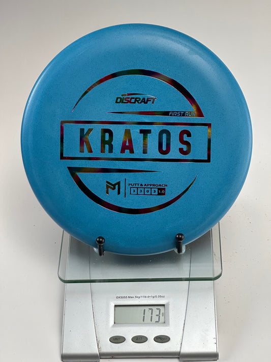 Discraft Jawbreaker Kratos (First Run) Swirly Blue Putt & Approach
