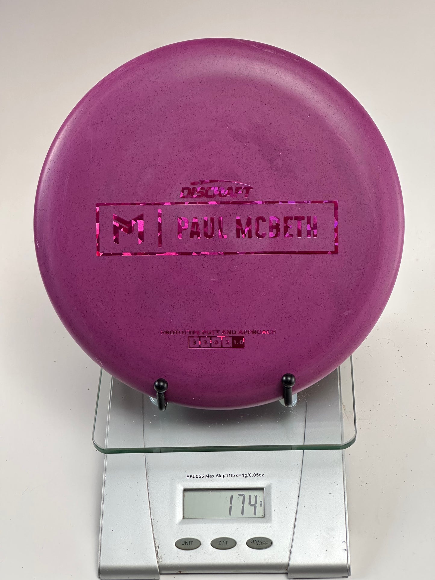 Discraft Jawbreaker Kratos Prototype Paul McBeth Stamp Purple 174g