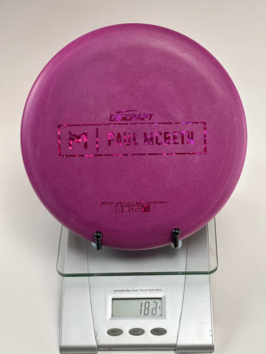 Discraft Jawbreaker Kratos Prototype Putter – Paul McBeth Stamp (Purple)