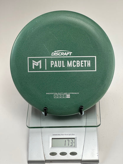 Discraft Jawbreaker Kratos Prototype Paul McBeth Putter - Green 173g