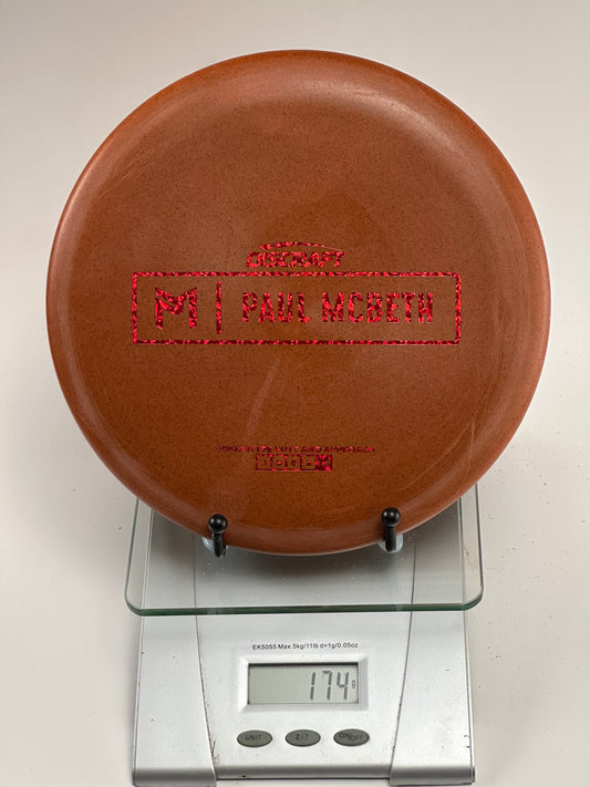 Discraft Jawbreaker Kratos Prototype Putter (Paul McBeth) - Red Foil