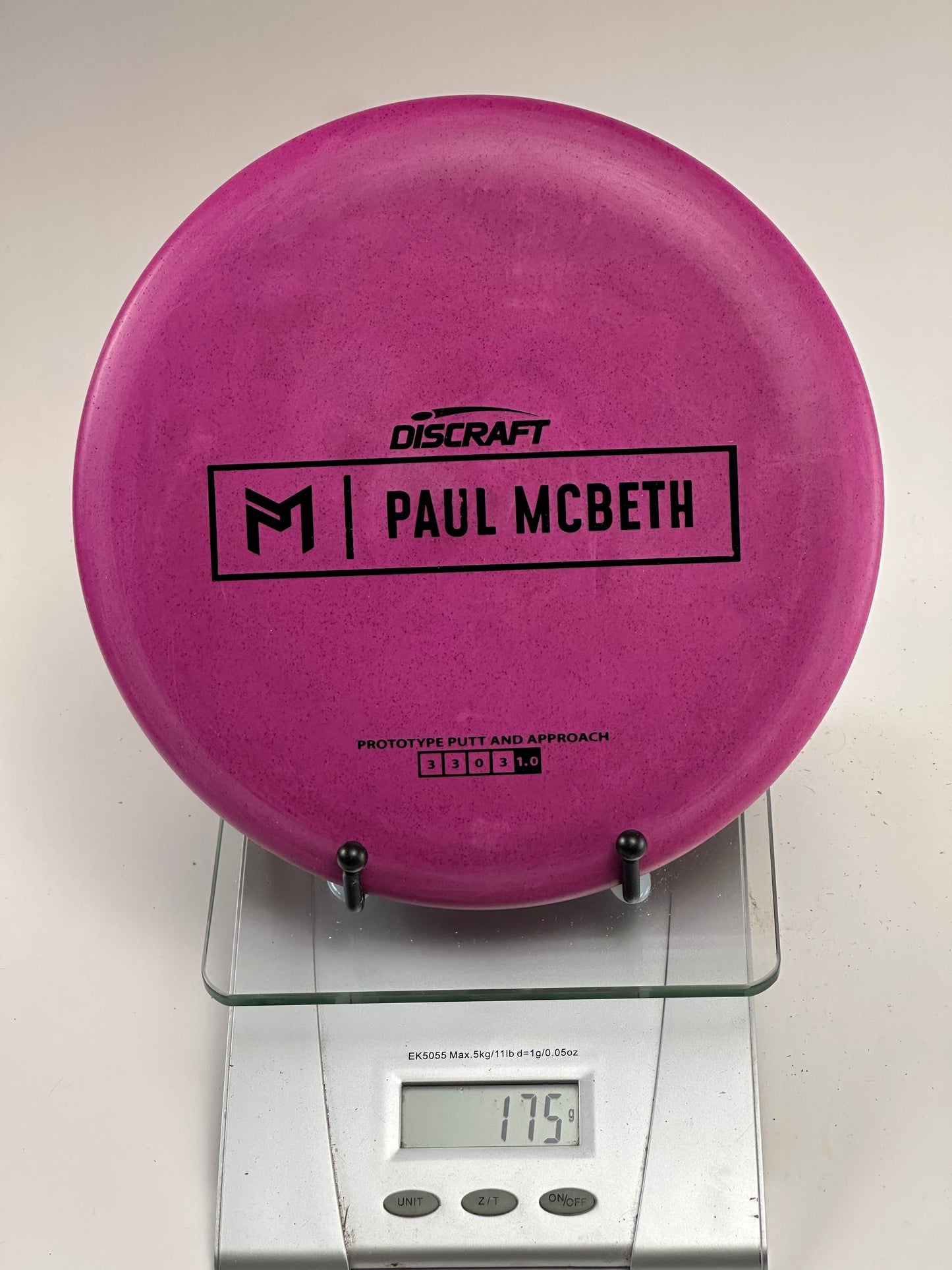 Discraft Jawbreaker Kratos Prototype Putter – Paul McBeth Stamp