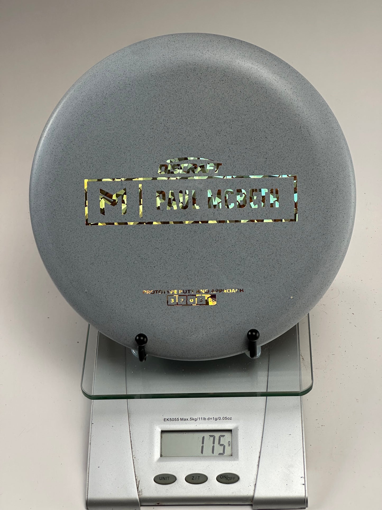 Discraft Jawbreaker Kratos Prototype Putter (Paul McBeth)