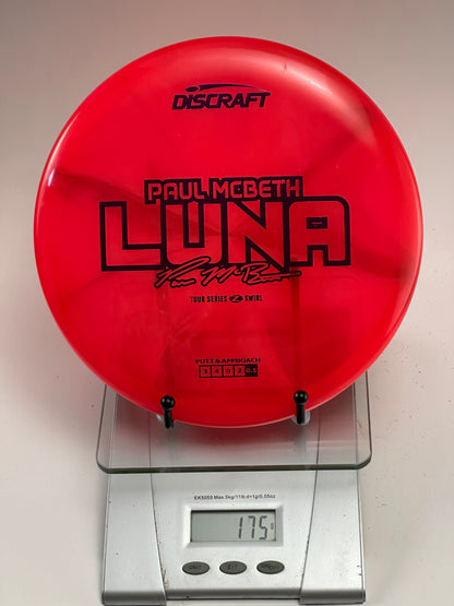 Discraft Luna Z Swirl Tour Series (Paul McBeth) - Red
