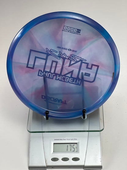 Discraft Z Swirl Tour Series Luna (Paul McBeth) Blue/Pink Swirl
