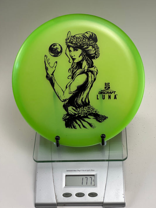 Discraft Big Z Luna Big Z Luna green special edition stamp discraft putter