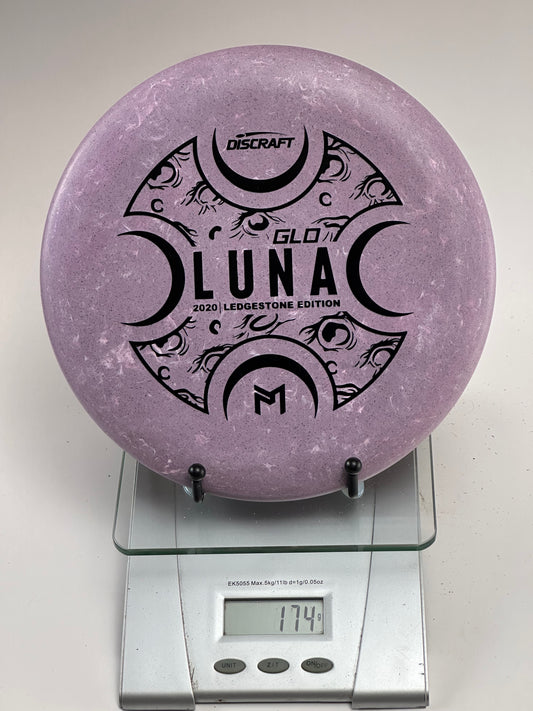 Discraft Luna Jawbreaker Glo (2020 Ledgestone) Purple Speckle