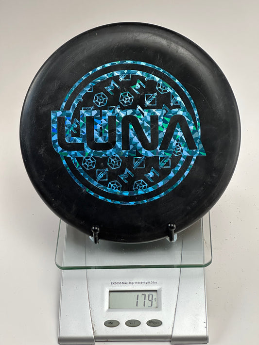 Discraft Big Z Luna Big Z Luna black special edition stamp blue geometric holographic foil
