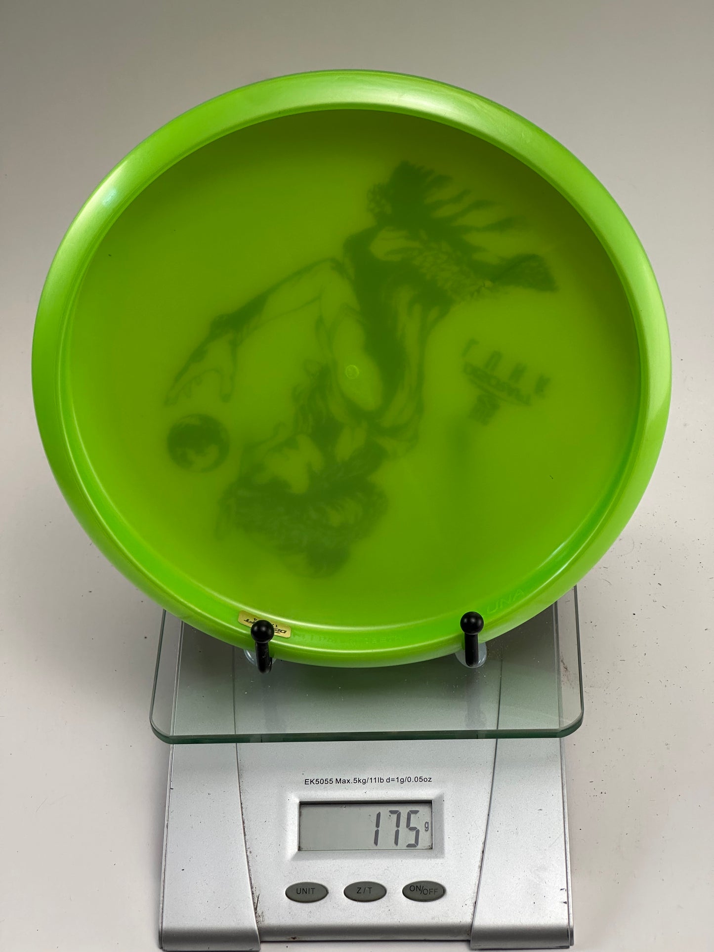 Discraft Big Z Luna (Bright Green) – Black Goddess Stamp