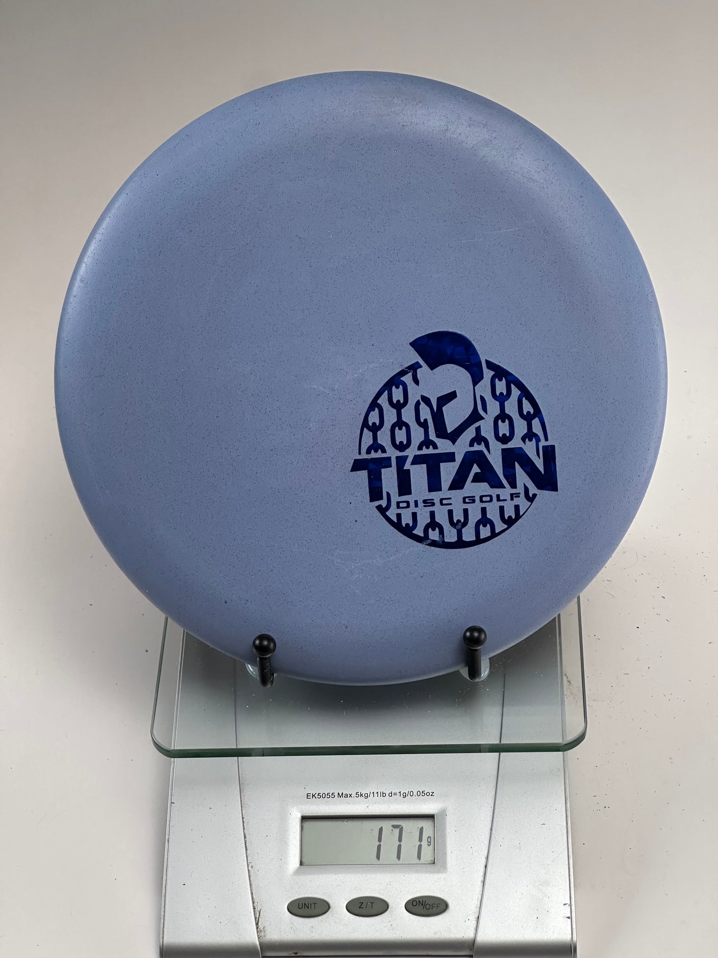 Discraft Jawbreaker Luna (Speckled Blue) Titan Disc Golf Stamp