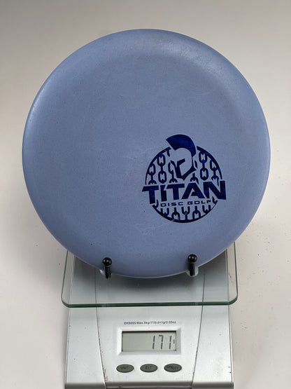 Discraft Jawbreaker Luna (Speckled Blue) Titan Disc Golf Stamp