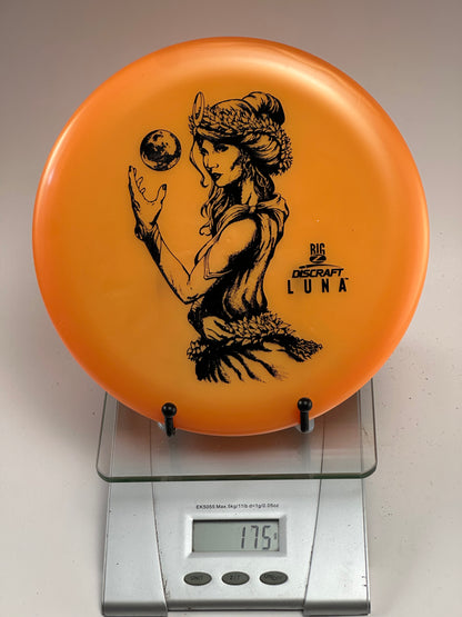 Discraft Big Z Luna Big Z Luna orange goddess stamp putter