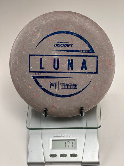 Discraft Jawbreaker Luna First Run Putter - Gray Speckle, Blue Foil