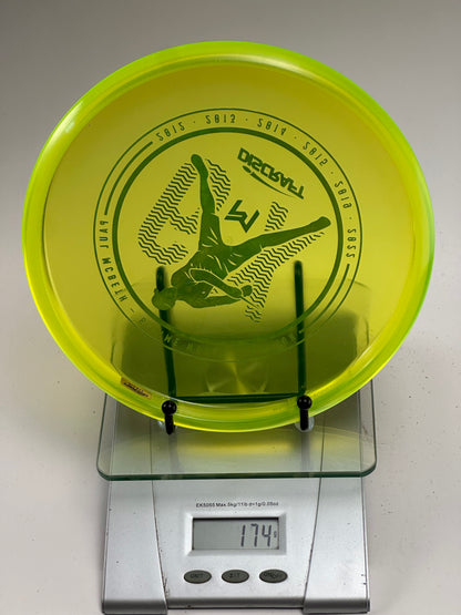 Discraft Z Line Luna Paul McBeth 6x Edition Translucent Yellow