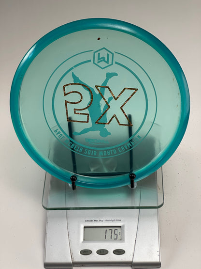 Discraft Z Line Luna 5X Paul McBeth 2019 World Champion Aqua