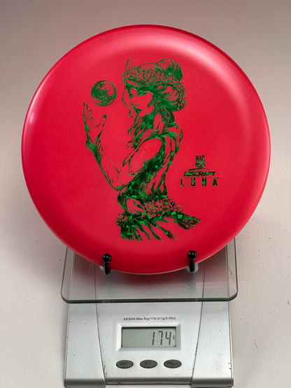 Discraft Big Z Luna Approach Putter - Red w/ Green Foil