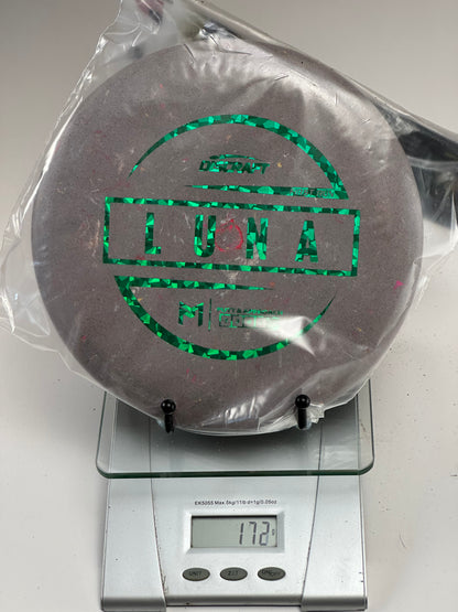 Discraft Jawbreaker Luna Putter/Approach (Gray Speckle, Green Foil)
