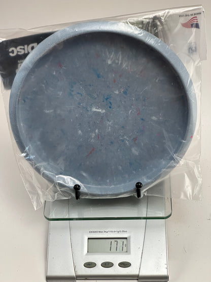 Discraft Jawbreaker Luna (First Run) Putter – Blue-Gray Speckle, Pink Holo Stamp