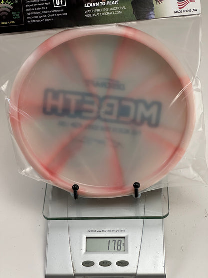 Discraft Paul McBeth Tour Series Luna (Z Line) Putter - White/Red Burst