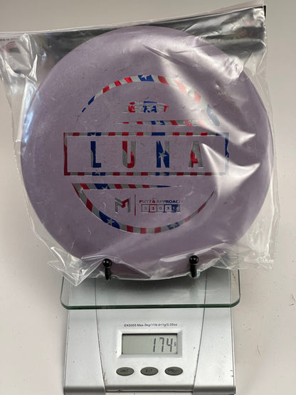Discraft First Run Jawbreaker Luna Putter – Purple Speckle, USA Flag Foil