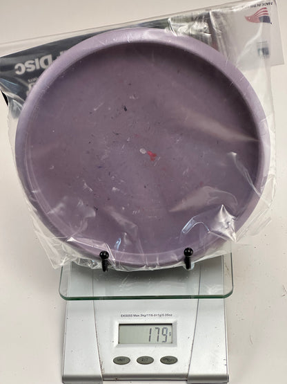 Discraft First Run Jawbreaker Luna Putter – Purple Speckle, USA Flag Foil