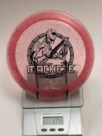 Discraft Machete CryZtal Sparkle 2019 Ledgestone Edition - Translucent Pink