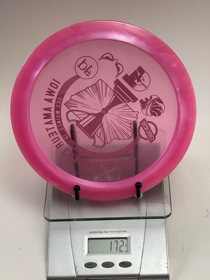 Discraft CryZtal Machete – 2017 Iowa Amateur Championships Pink