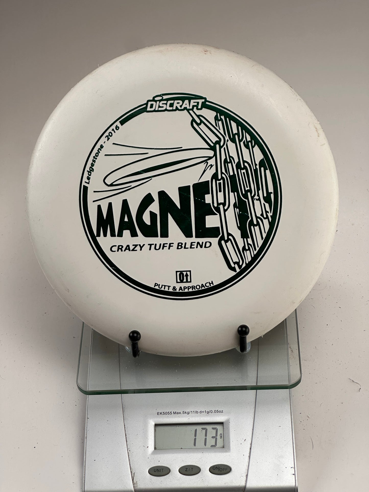 Discraft Magnet Crazy Tuff Blend (Ledgestone 2016) Putter/Approach 173g