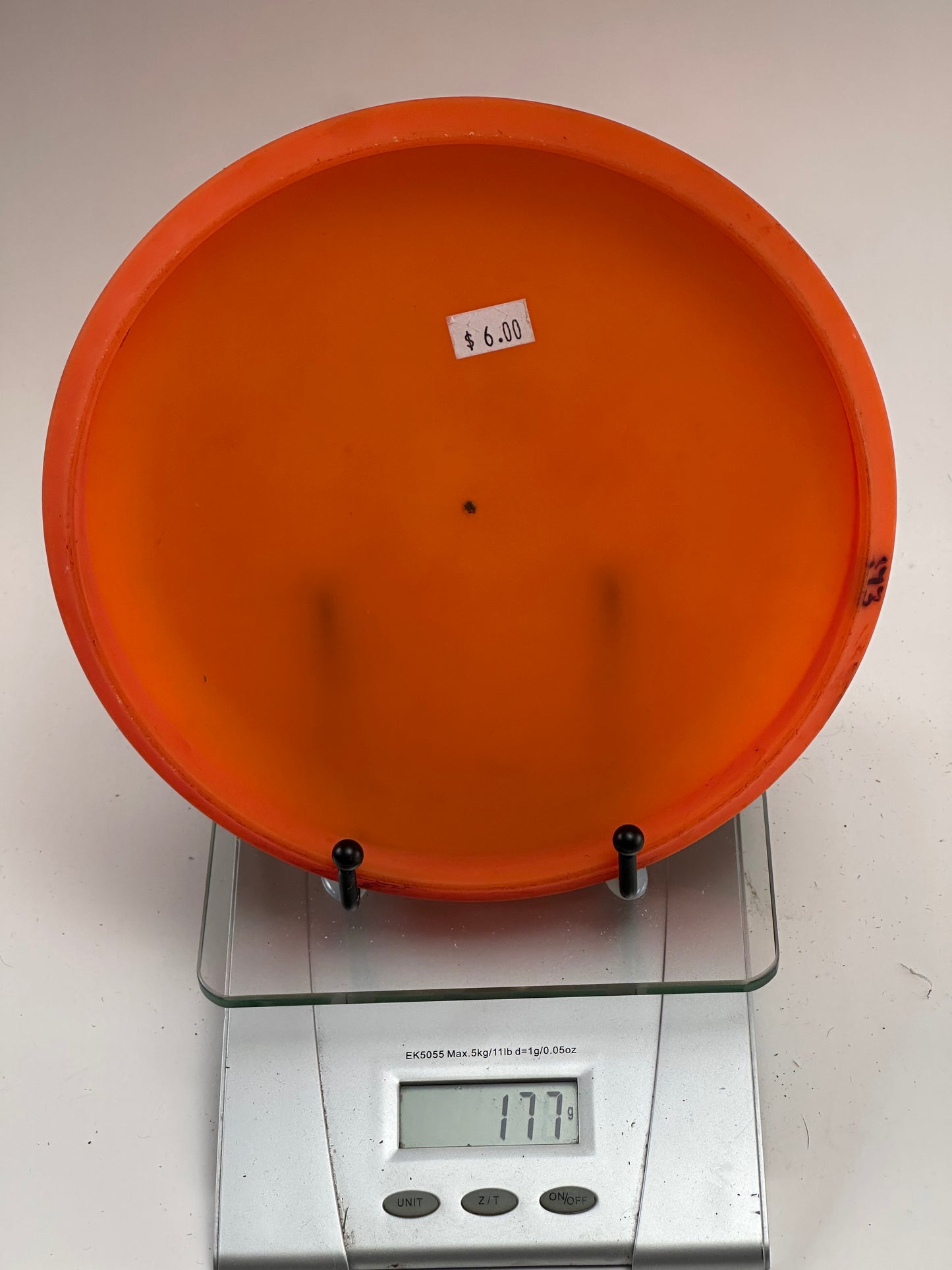 Discraft D Line Magnet Putter - Bright Orange