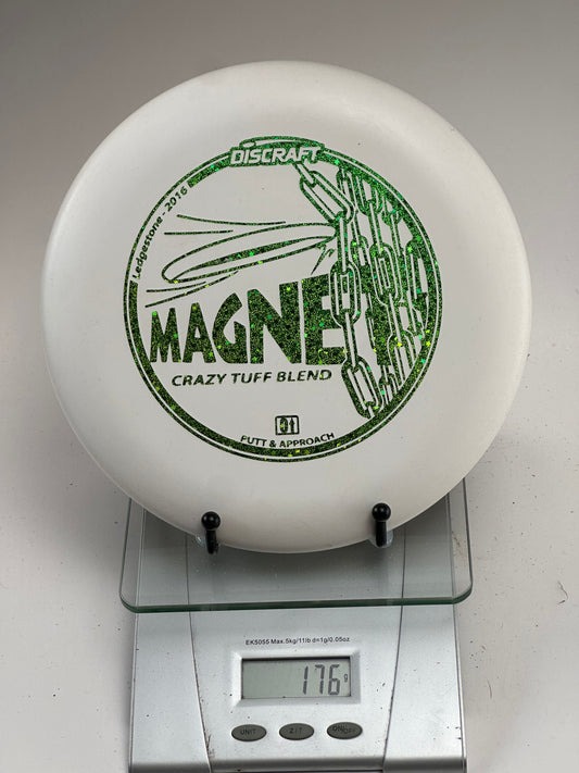 Discraft Magnet Crazy Tuff Blend Ledgestone 2016 Putter - White/Green
