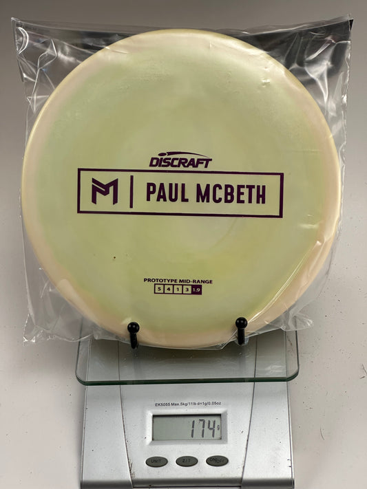 Discraft ESP Prototype Malta Midrange (Paul McBeth Stamp) 174g