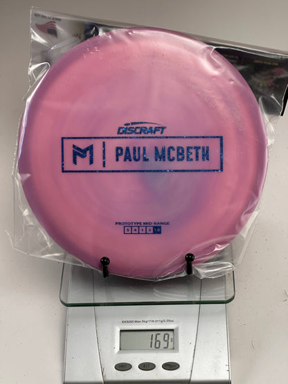 Discraft ESP Prototype Malta Midrange (Paul McBeth) 169g Pink/Purple