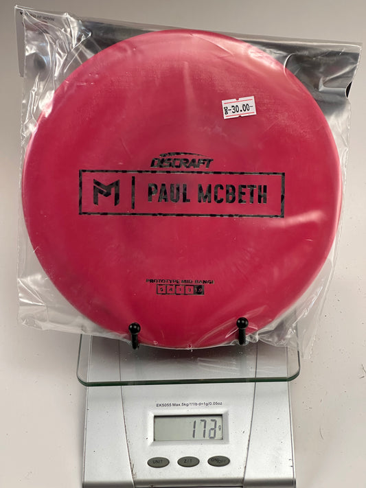Discraft ESP Prototype Malta Paul McBeth Stamp Midrange 173g (Bagged)