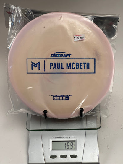 Discraft ESP Prototype Malta Paul McBeth Stamp Midrange 169g