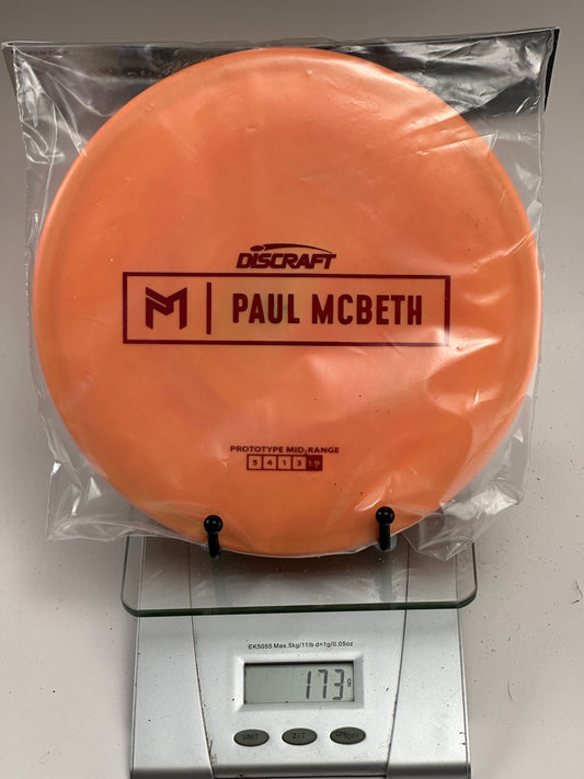 Discraft ESP Prototype Malta Midrange (Paul McBeth Stamp) 173g
