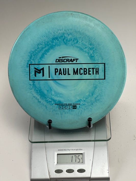 Discraft ESP Prototype Malta Paul McBeth Midrange (175g) Blue Swirl