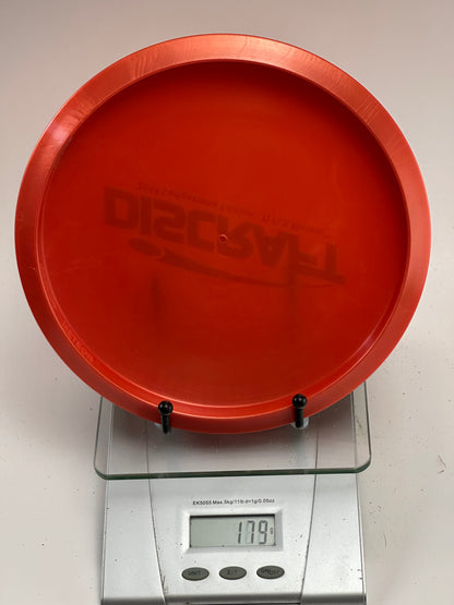 Discraft ESP Meteor (2019 Ledgestone) Red w/ Rainbow Sparkle Stamp