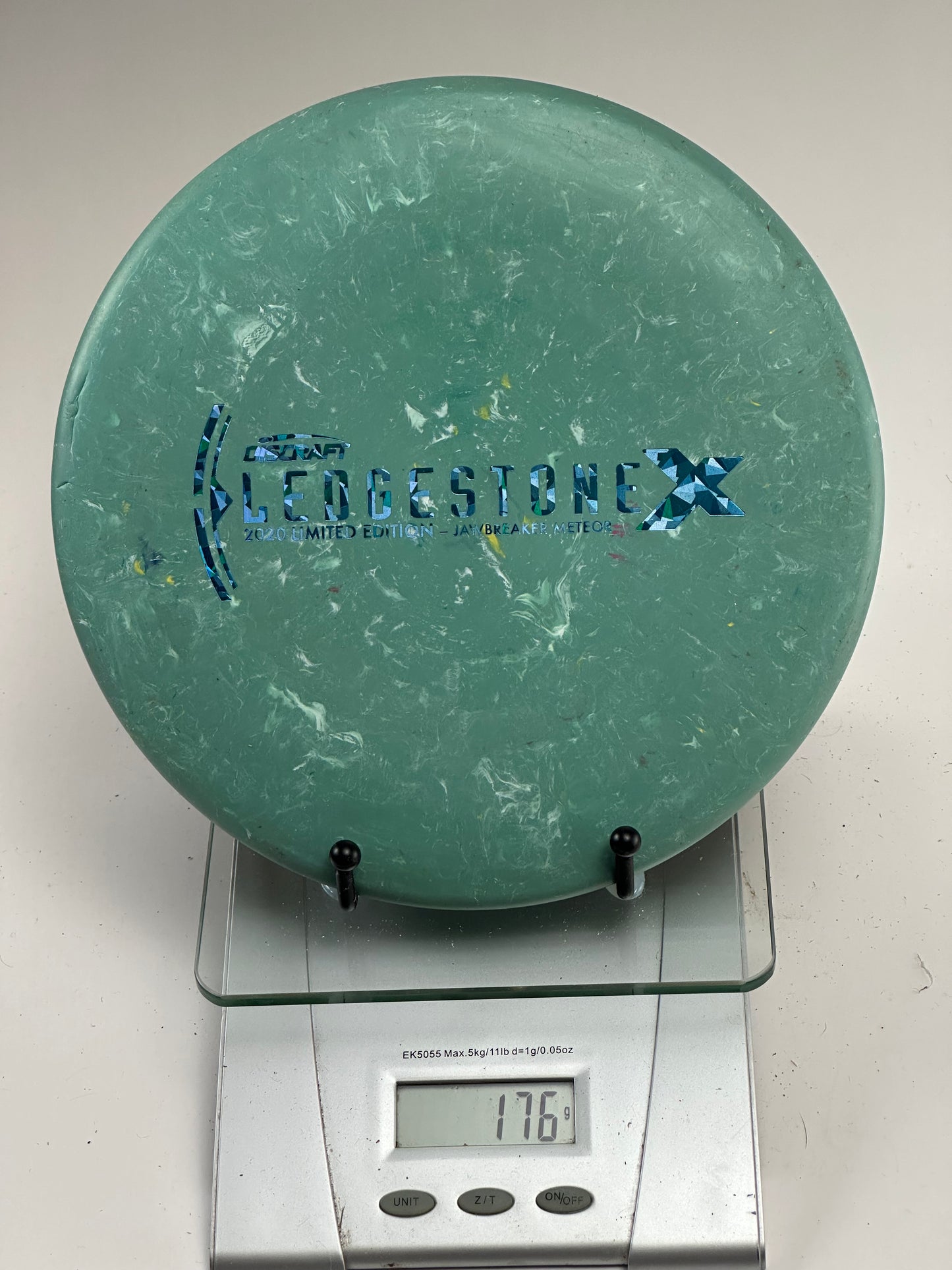 Discraft Jawbreaker Meteor (2020 Ledgestone) Marbled Green 176g