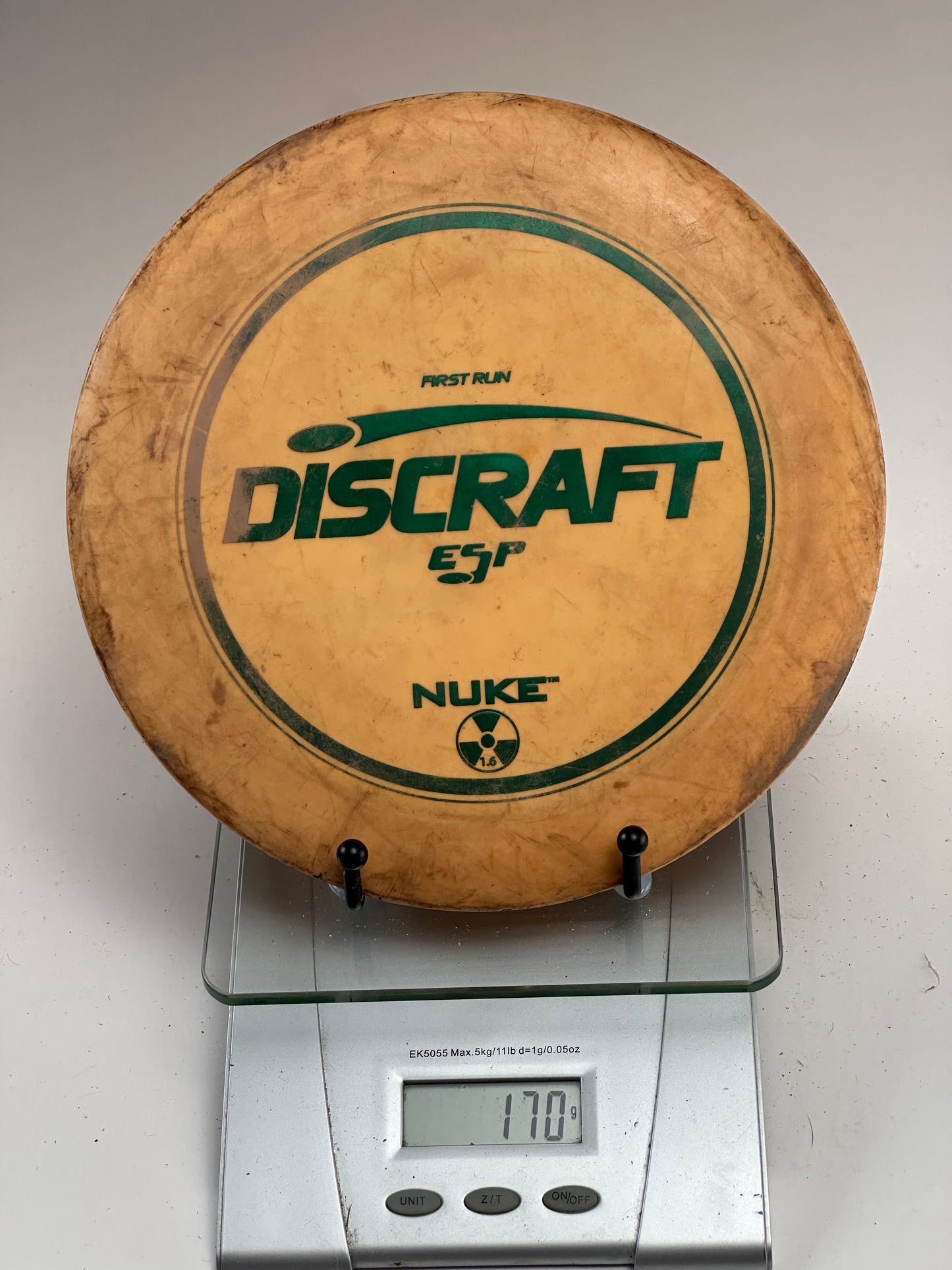 Discraft ESP Nuke First Run Distance Driver (Green Stamp) 170g