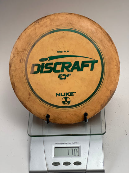 Discraft ESP Nuke First Run Distance Driver (Green Stamp) 170g